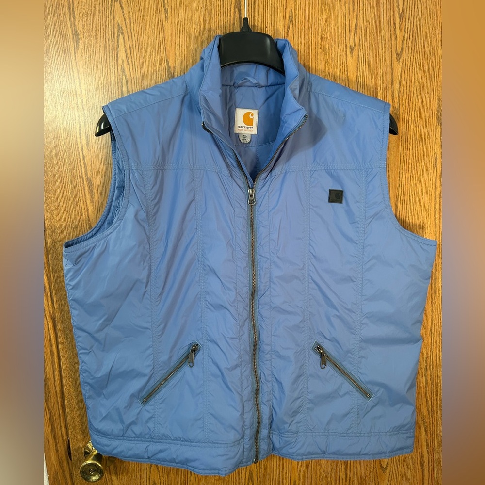 Carhartt Blue Skyline Nylon Water Resistant Vest